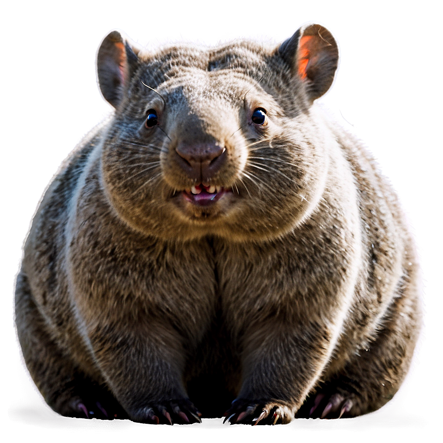 Smiling Wombat Png Rvj36 PNG image