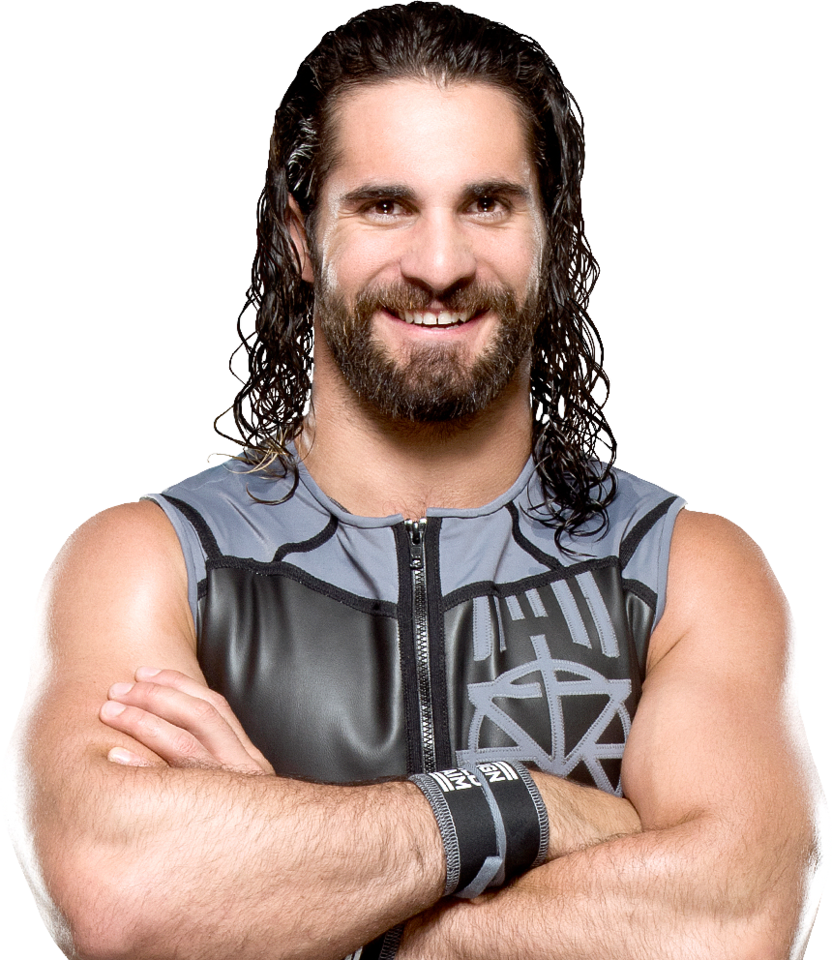 Smiling Wrestlerwith Arms Crossed PNG image
