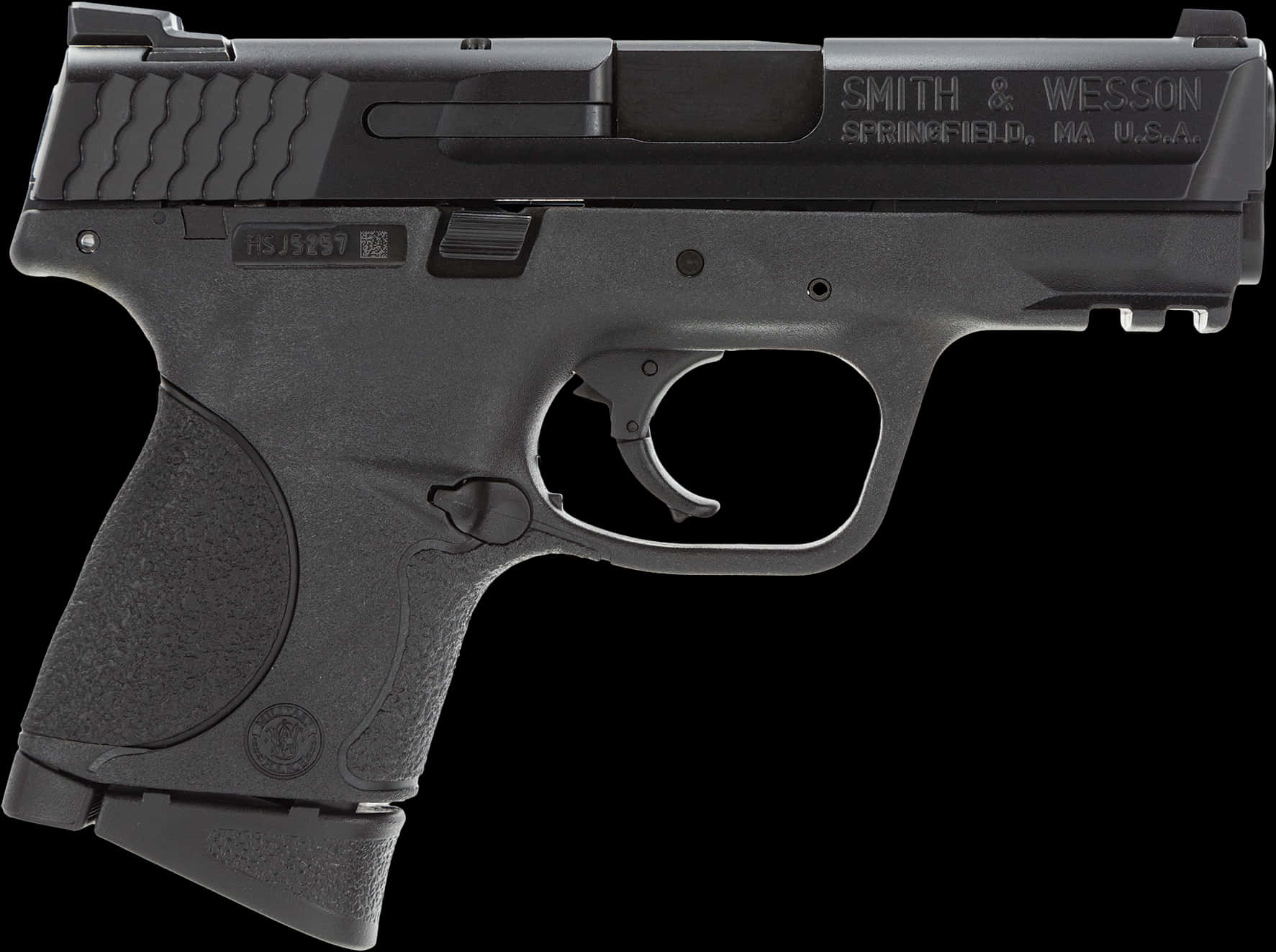 Smith Wesson Handgun Side View PNG image