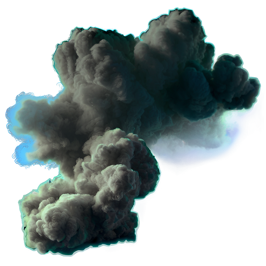 Smoke Clouds B PNG image