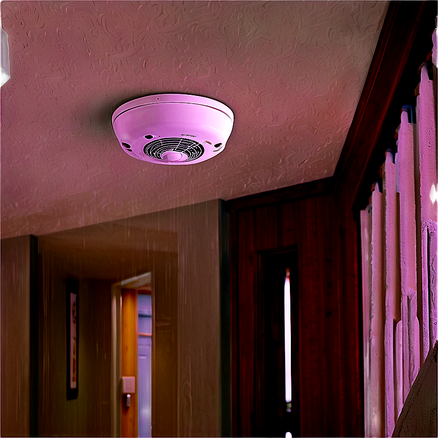 Smoke Detector In Hallway Png Erf PNG image