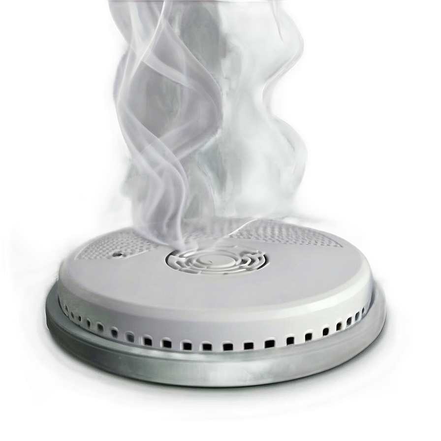 Smoke Detector With 10-year Battery Png 50 PNG image