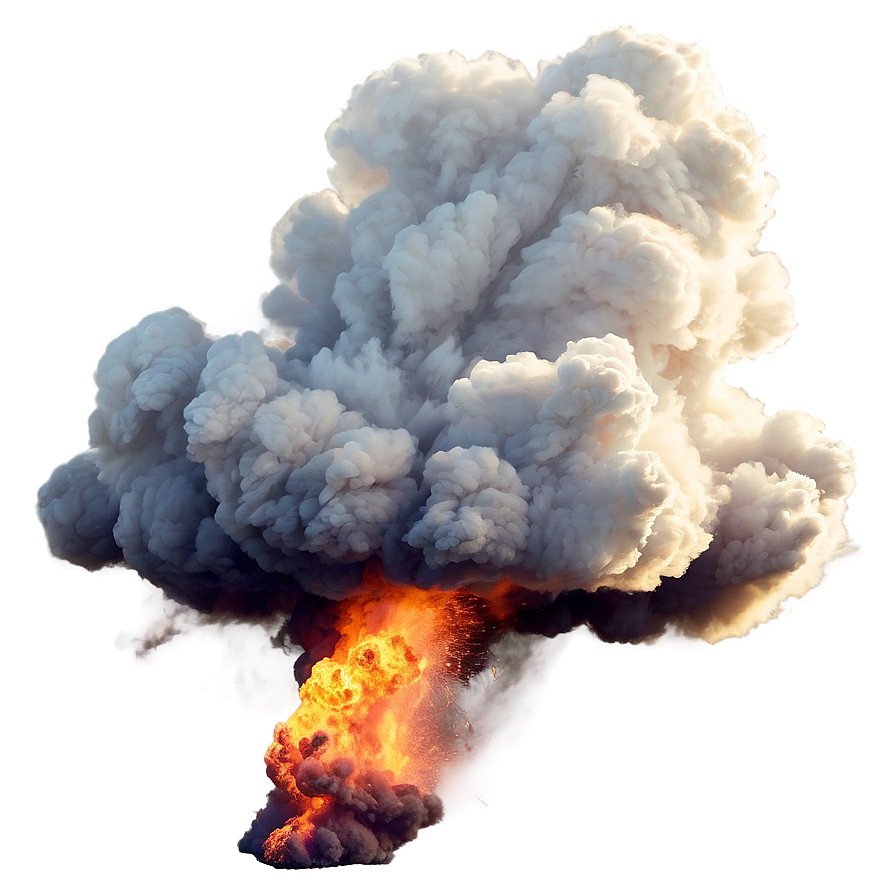 Smoke Explosion Cloud Png 06272024 PNG image