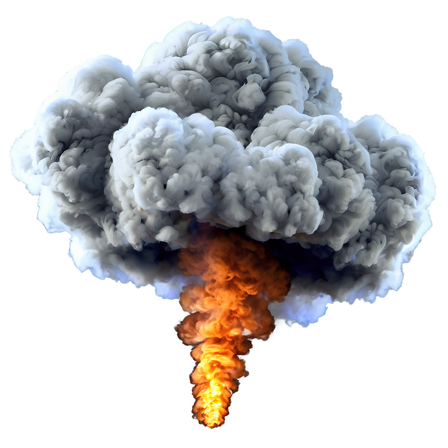 Smoke Explosion Cloud Png 52 PNG image