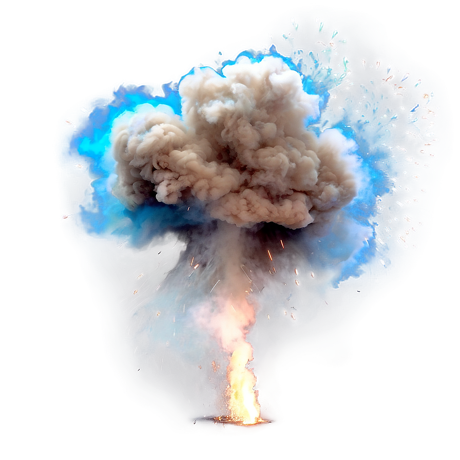 Smoke Explosion For Editing Png 06272024 PNG image