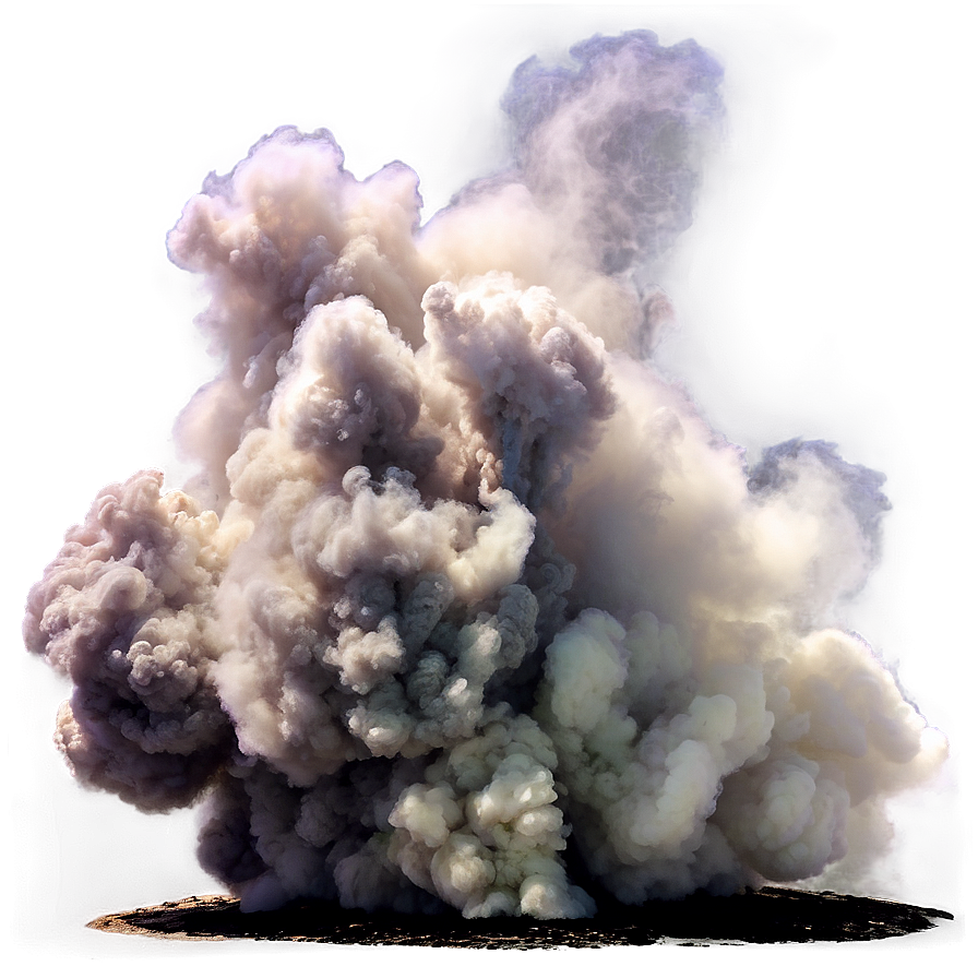 Smoke Explosion For Editing Png Oea PNG image