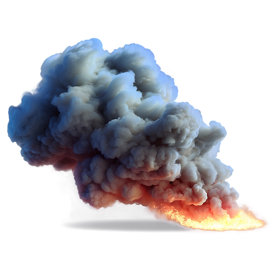 Smoke Explosion For Vfx Png Uiv PNG image