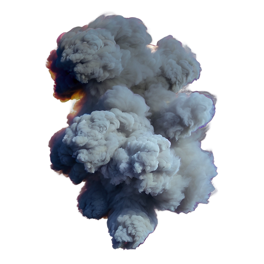 Smoke Explosion Mockup Png 06272024 PNG image