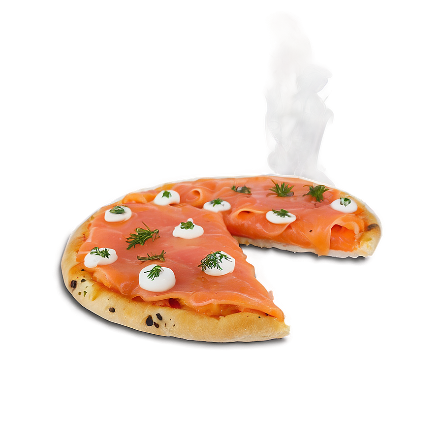 Smoked Salmon Pizza Png Ccf38 PNG image