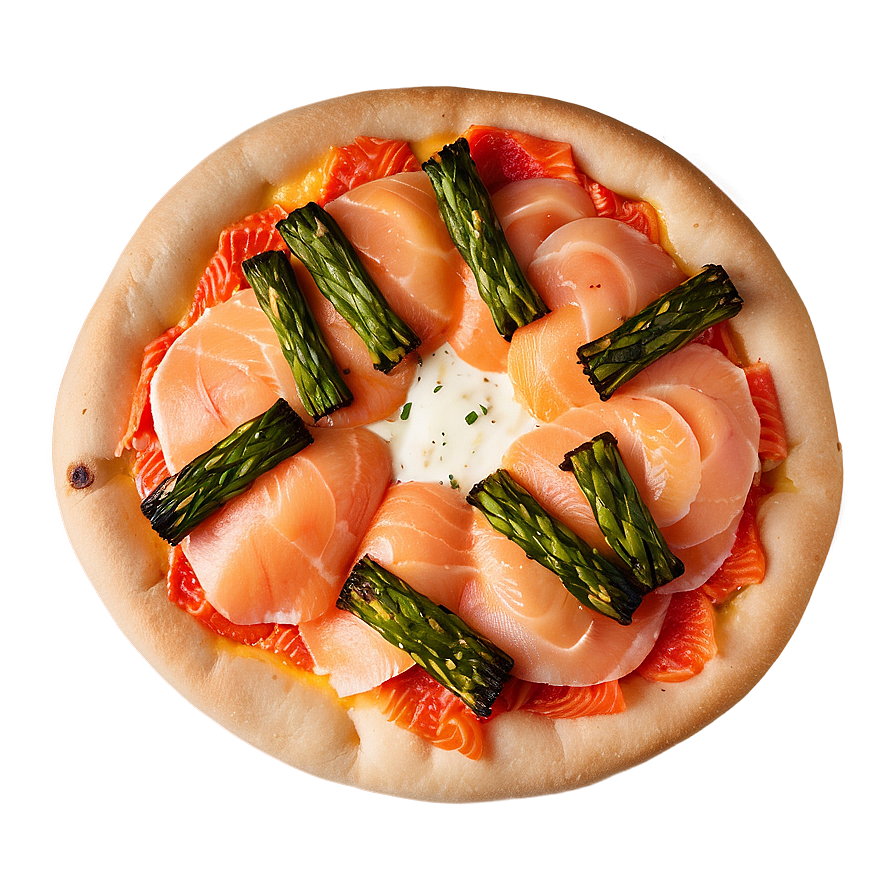 Smoked Salmon Pizza Png Fux PNG image