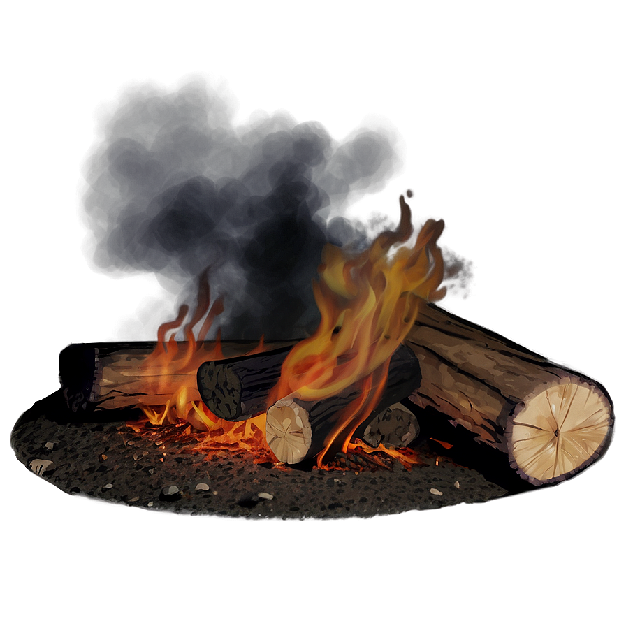 Smokey Night Campfire Png 97 PNG image