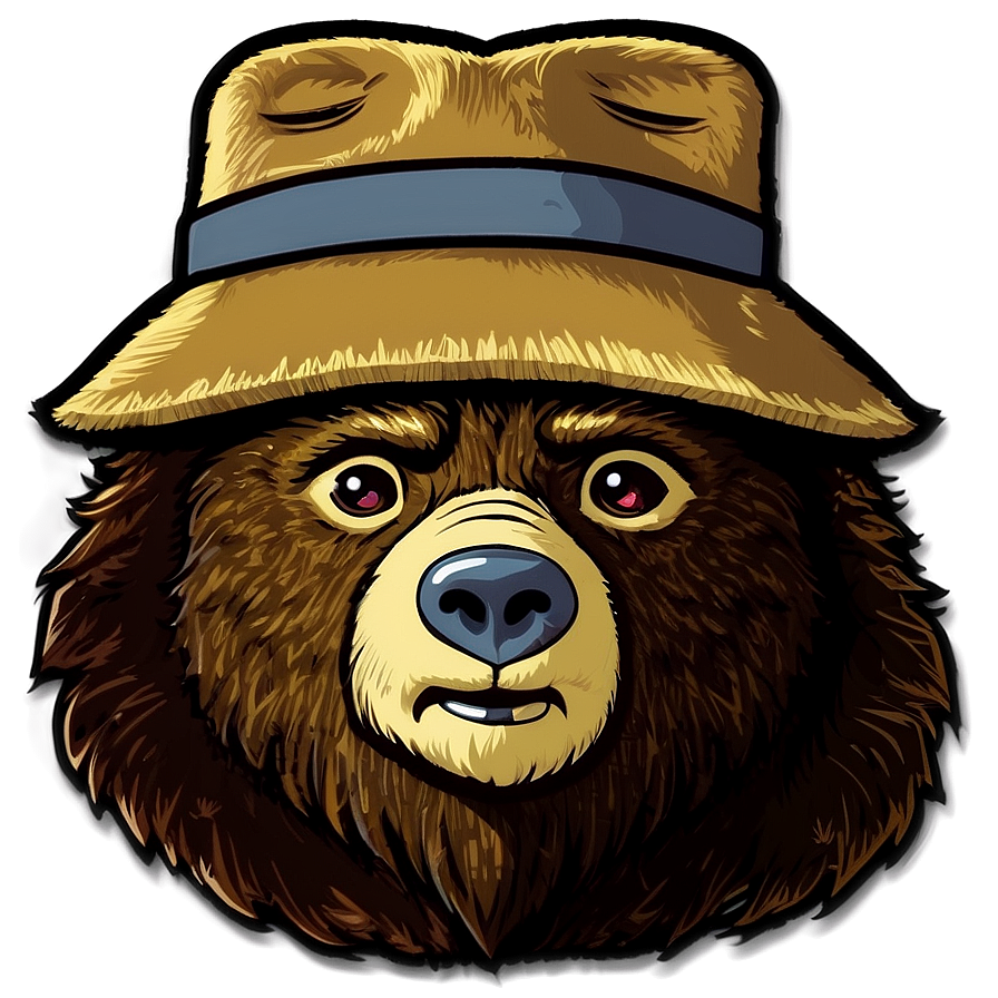 Smokey The Bear A PNG image