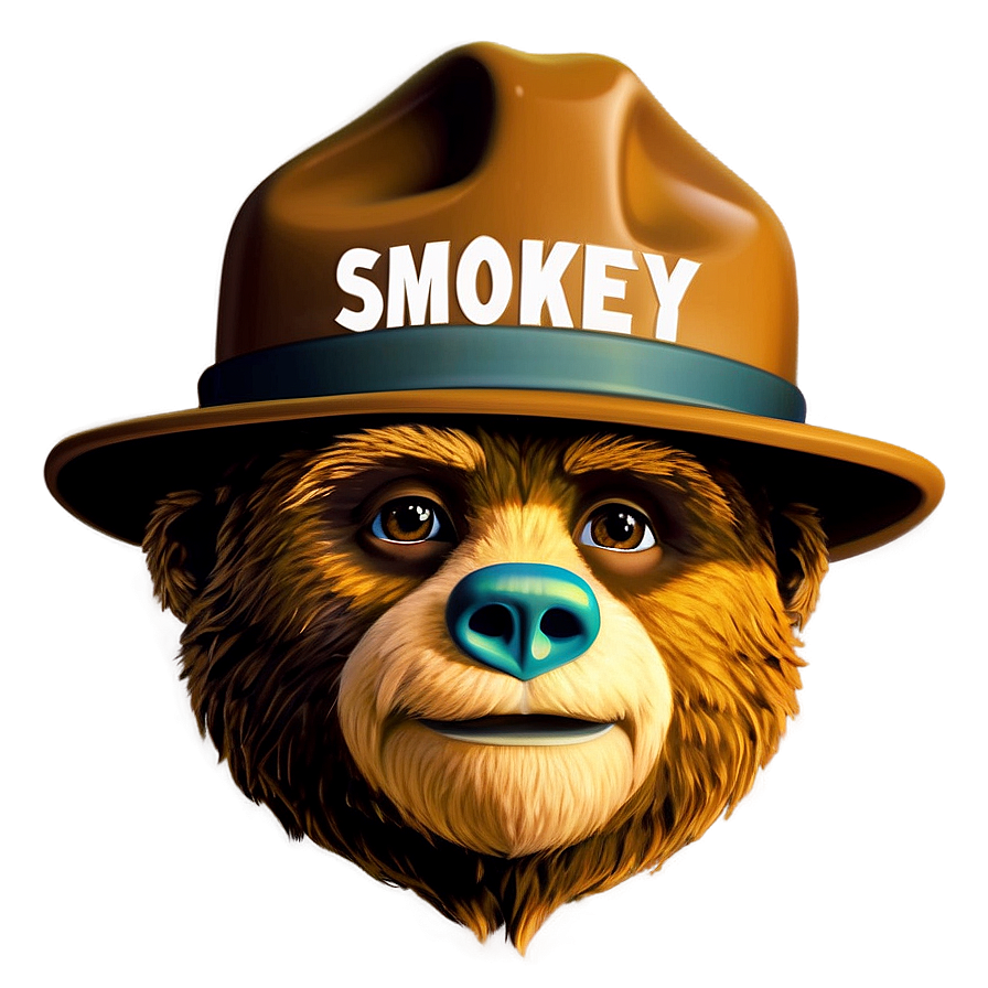 Smokey The Bear Awareness Campaign Png 06122024 PNG image