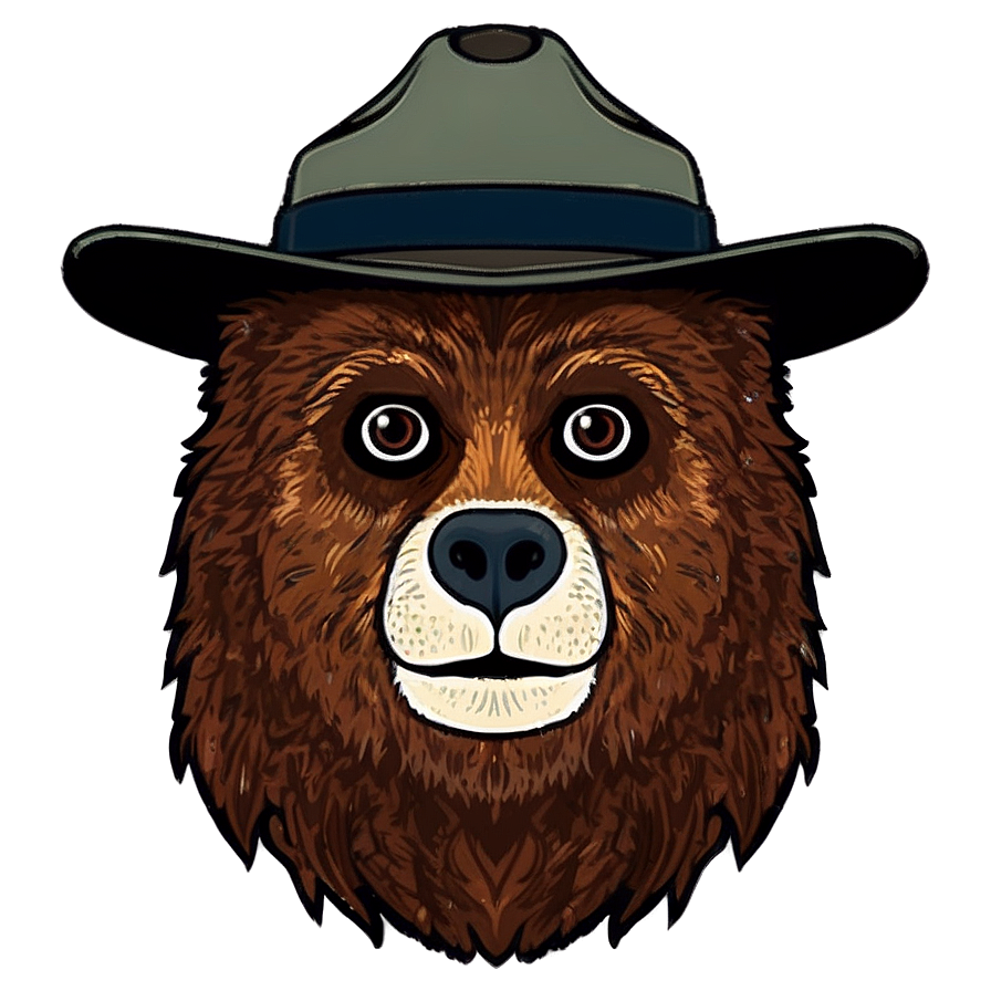 Smokey The Bear Educational Resource Png Xxt45 PNG image