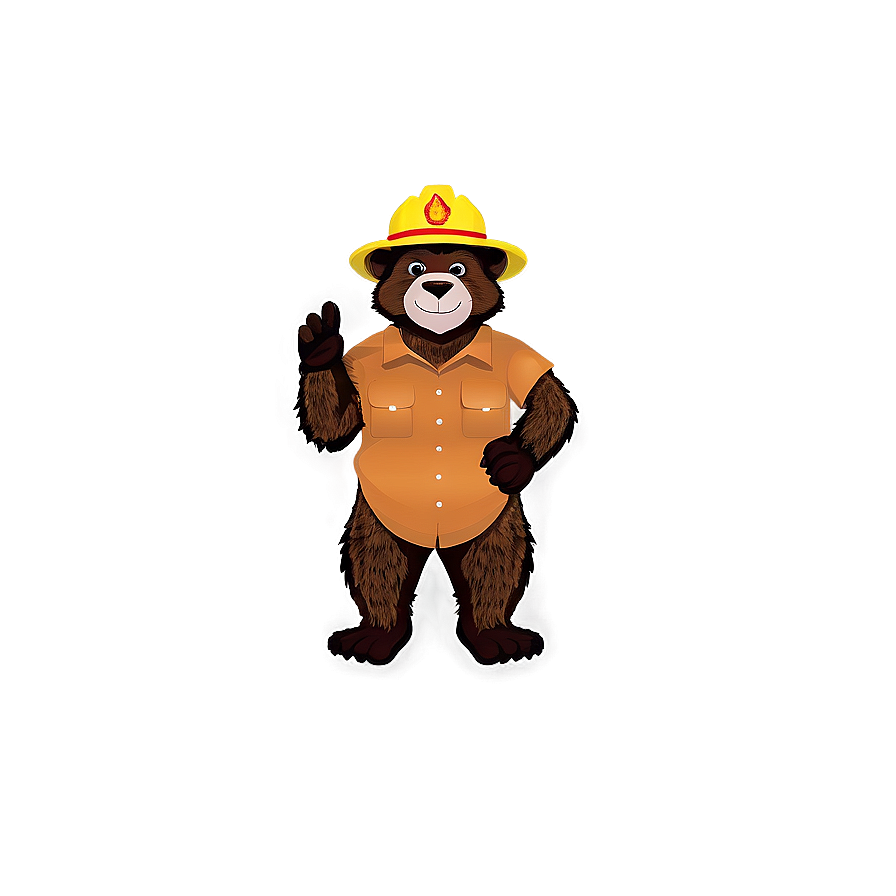 Smokey The Bear Fire Prevention Advice Png 16 PNG image