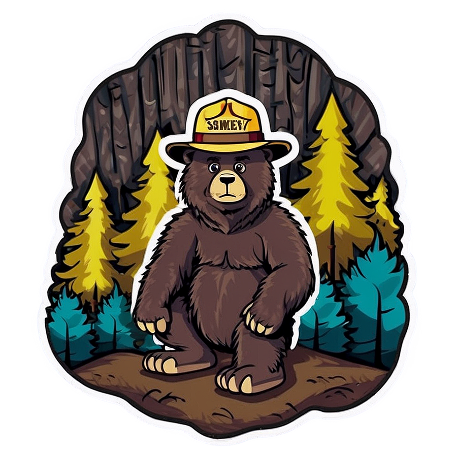 Smokey The Bear Forest Fires Prevention Png 06122024 PNG image