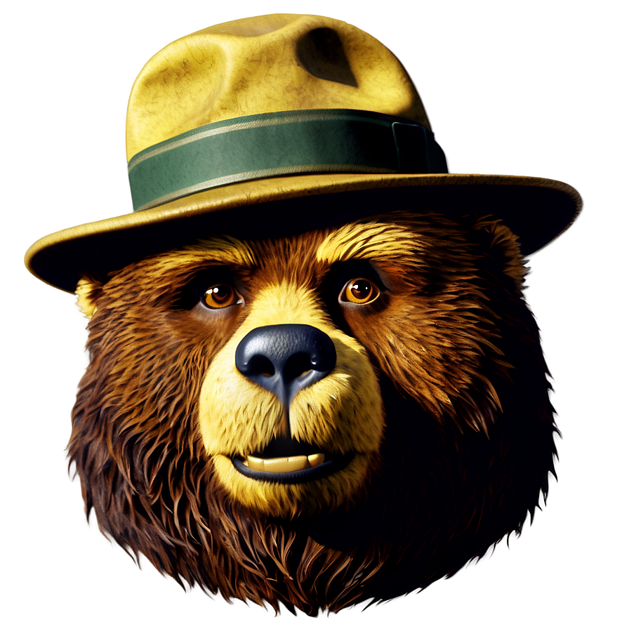 Smokey The Bear Iconic Slogan Png 06122024 PNG image