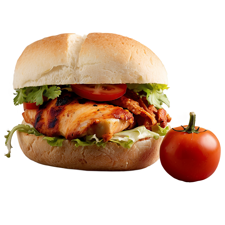 Smoky Chipotle Chicken Sandwich Png 52 PNG image