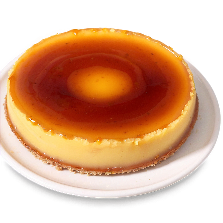 Smooth And Silky Flan Recipe Png Xrv PNG image