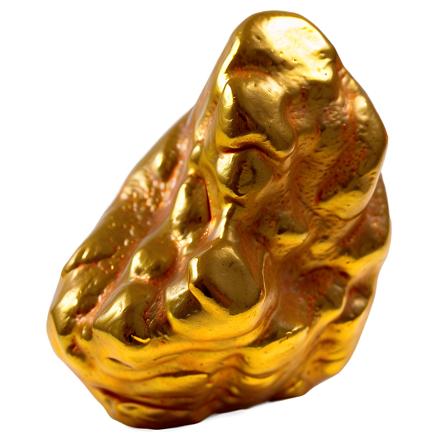 Smooth Gold Nugget Png Ovk PNG image