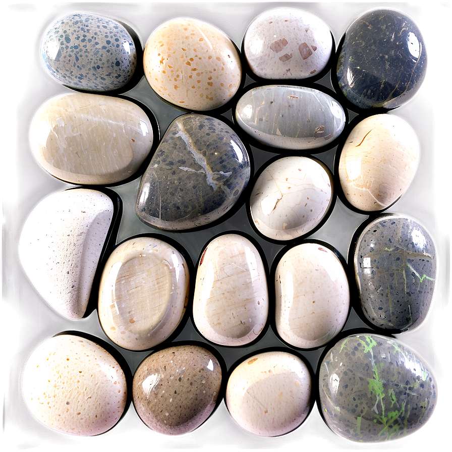 Smooth Gravel Pebbles Png Vnf PNG image