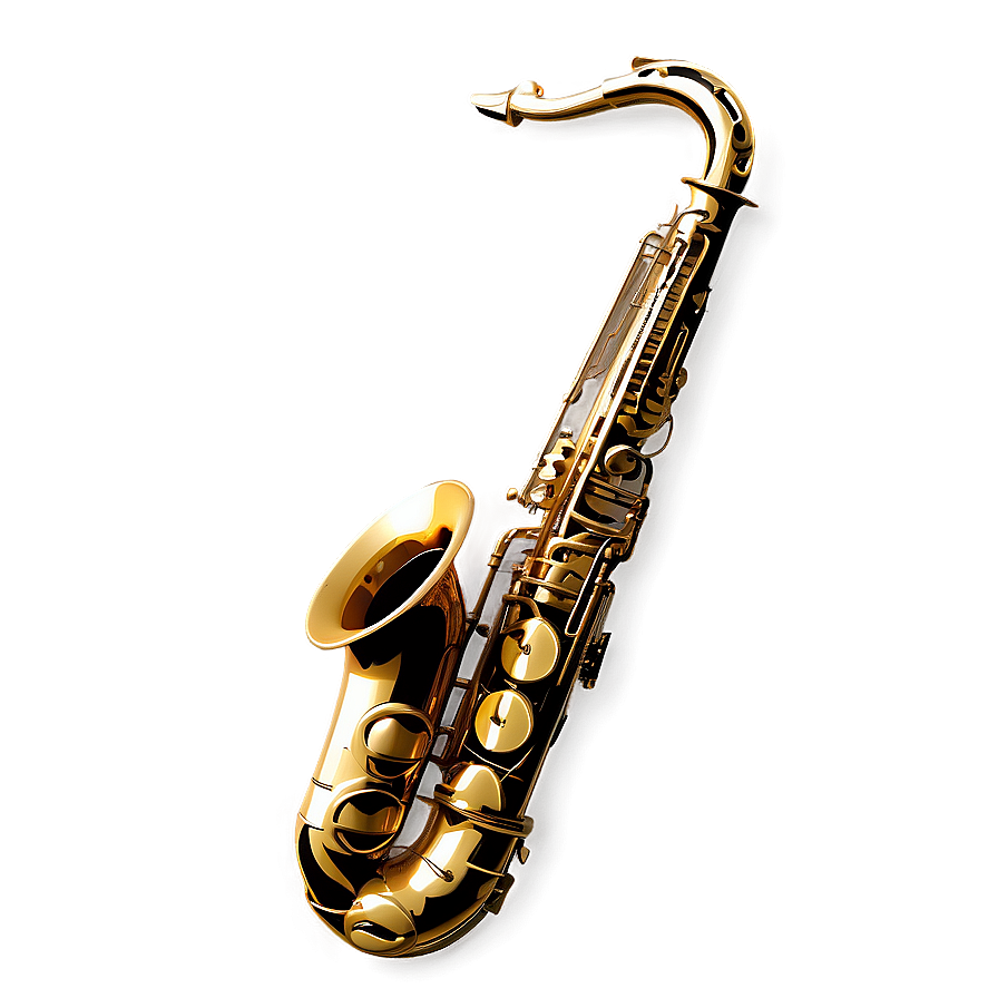 Smooth Jazz Saxophone Png 06122024 PNG image