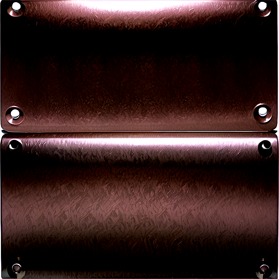 Smooth Metal Plate Png 06272024 PNG image