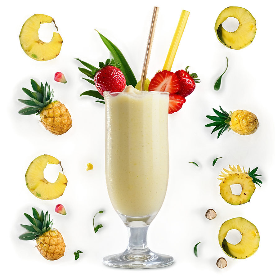 Smooth Pina Colada Blend Png 28 PNG image