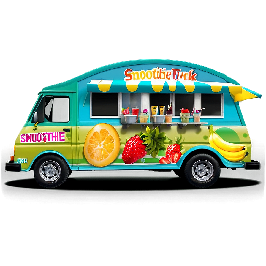 Smoothie Truck Png Ecd PNG image