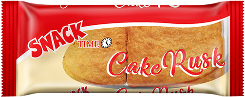 Snack Time Cake Rusk Package PNG image