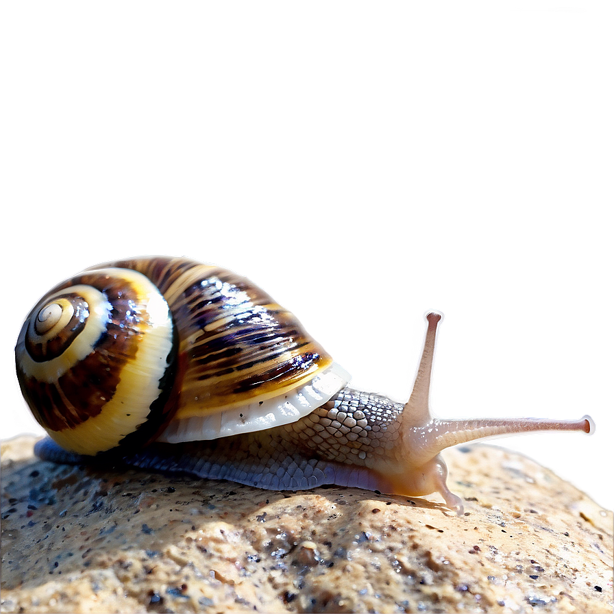 Snail On Rock Png 05232024 PNG image