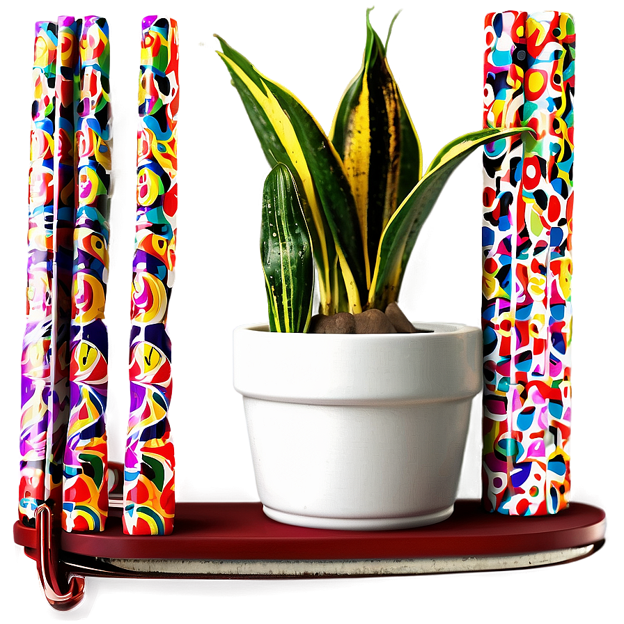 Snake Plant On Shelf Png 86 PNG image