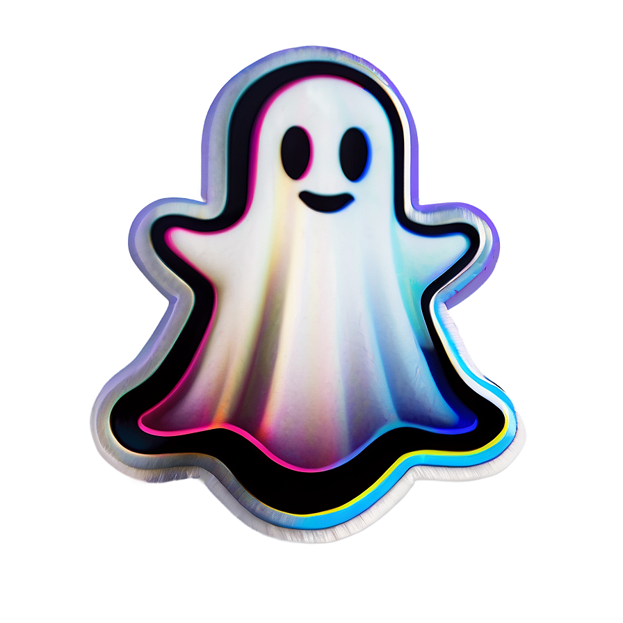 Snapchat Ghost Sticker Png 06272024 PNG image