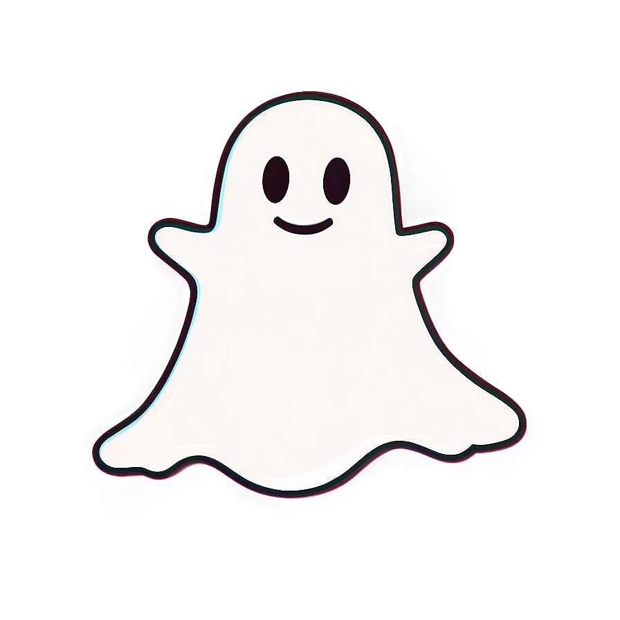 Snapchat Ghost Vector Art Png 06272024 PNG image