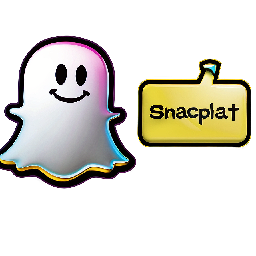 Snapchat Logo Ghost Png Rqa PNG image