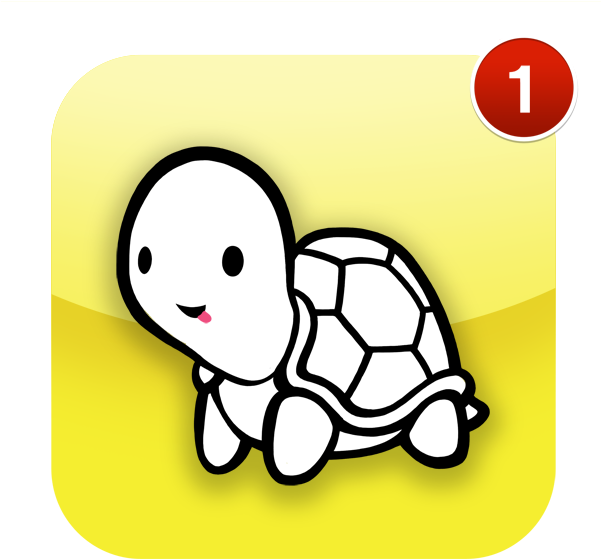 Snapchat Turtle Notification Icon PNG image