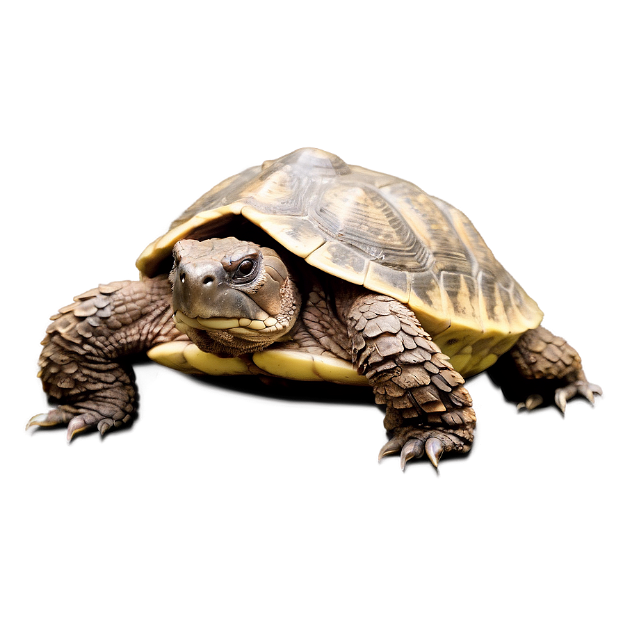 Snapping Turtle In Grass Png 06252024 PNG image