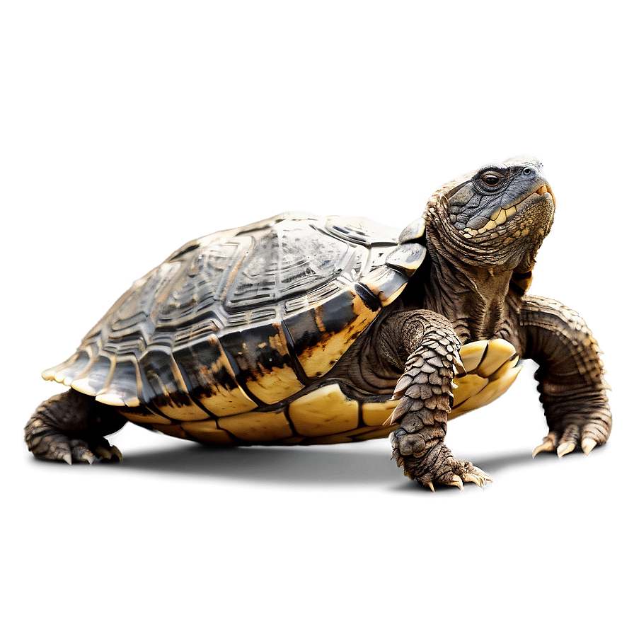 Snapping Turtle Profile View Png 06252024 PNG image