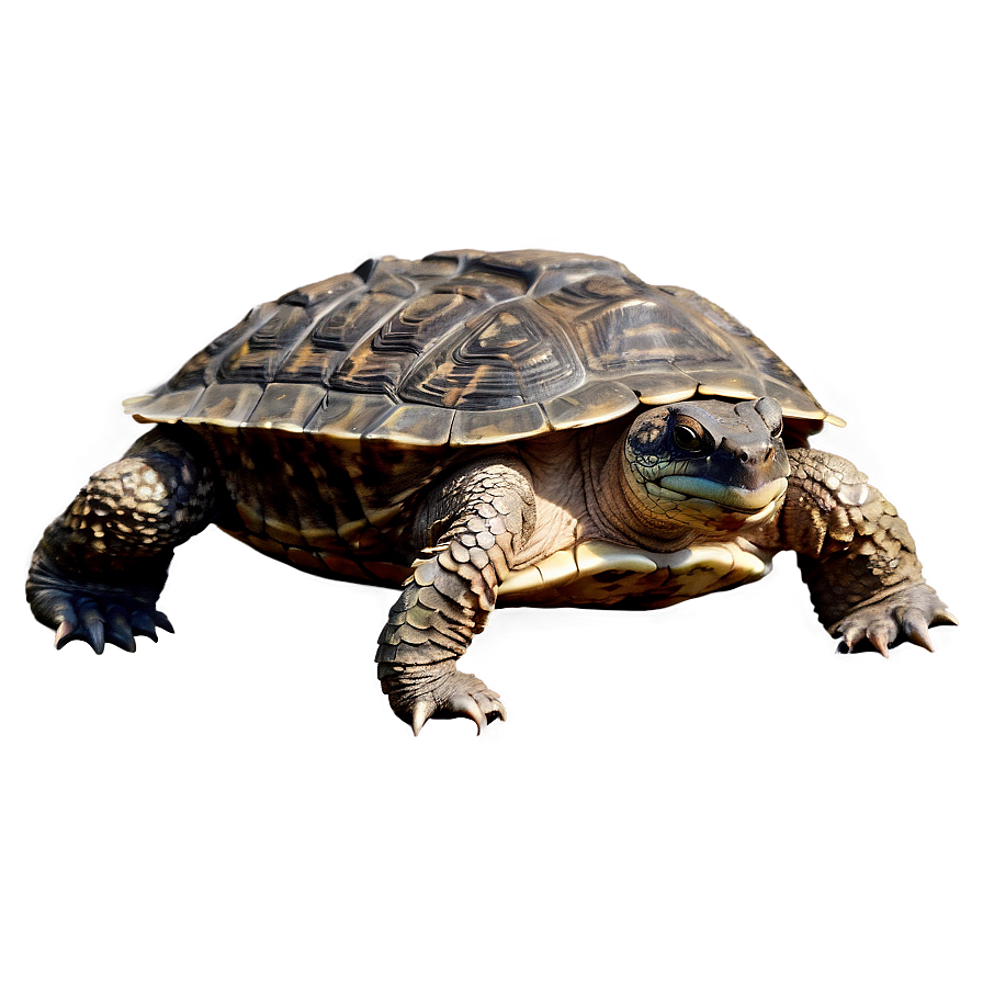 Snapping Turtle With Detailed Scales Png 06252024 PNG image