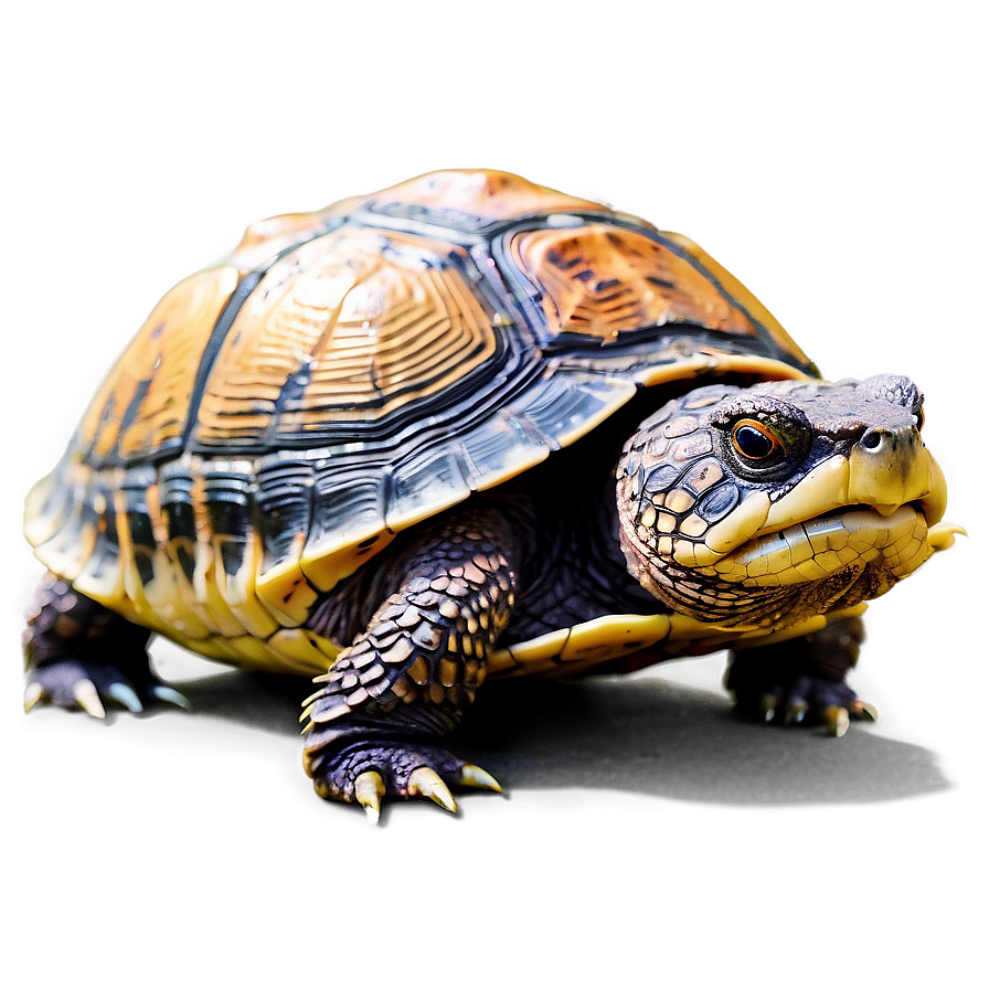 Snapping Turtle With Vibrant Colors Png Afv PNG image