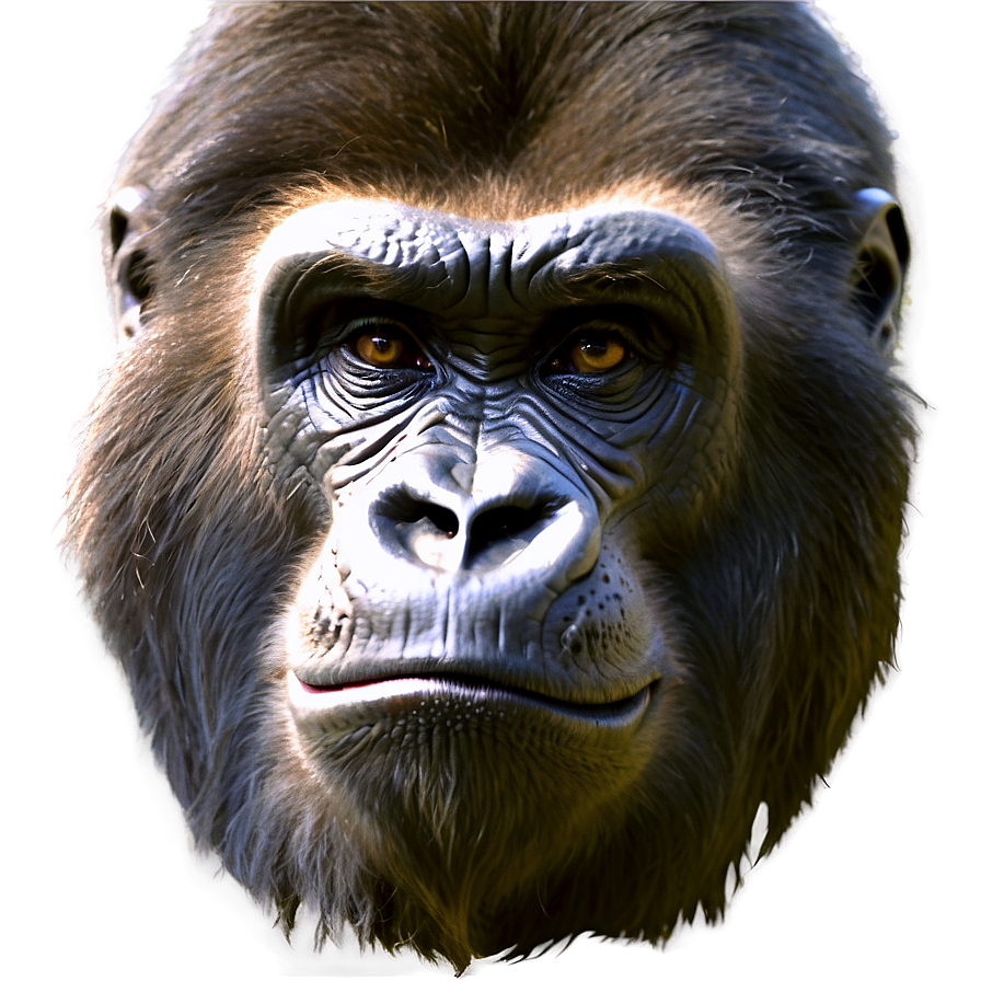 Snarling Gorilla Face Png Duw49 PNG image