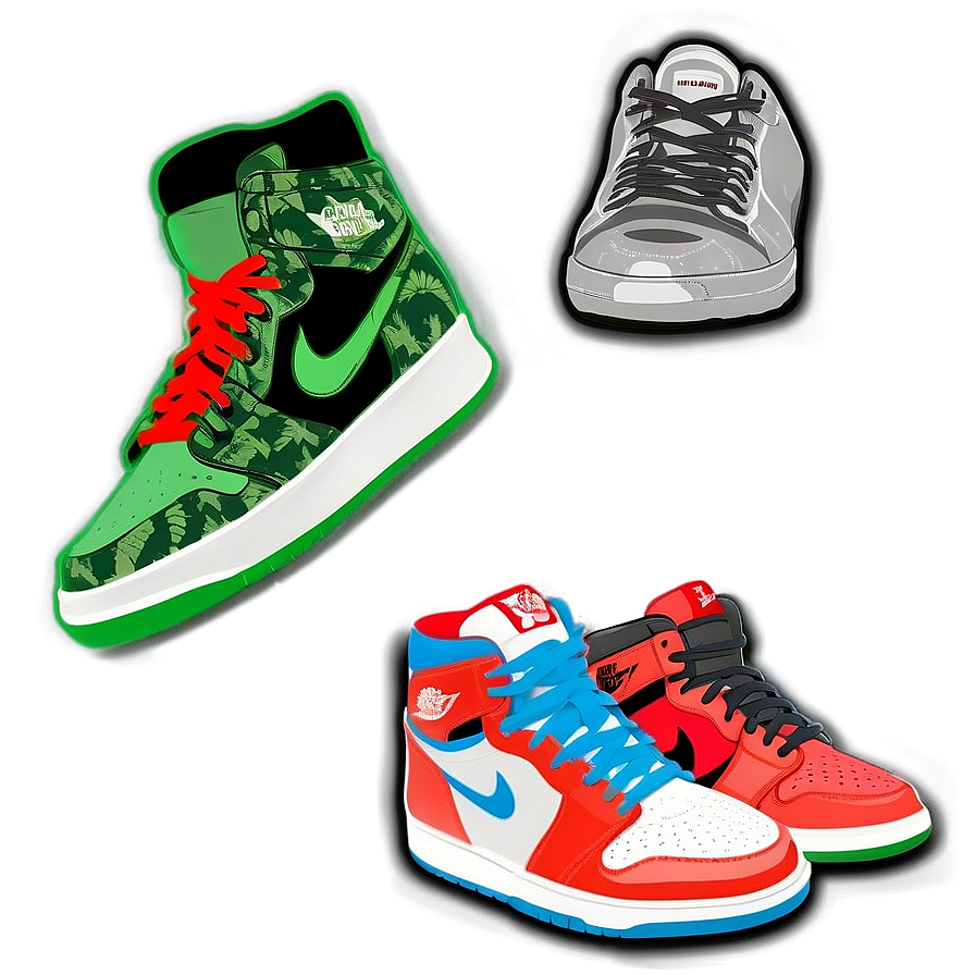 Sneakerhead Travel Destinations Png 7 PNG image