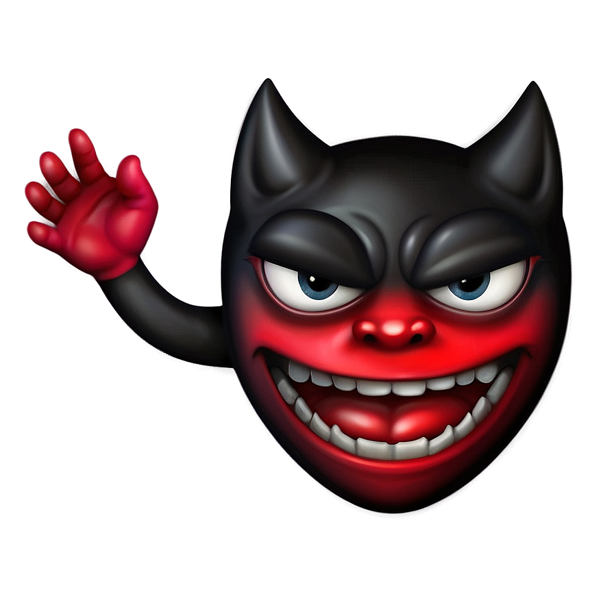 Sneaky Devil Emoji Png Nqw PNG image