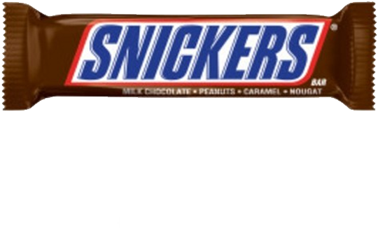 Snickers Chocolate Bar Wrapper PNG image