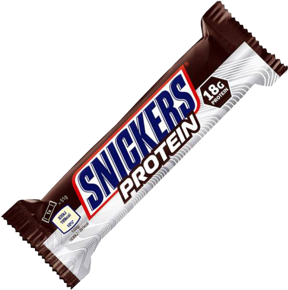 Snickers Protein Bar Packaging PNG image