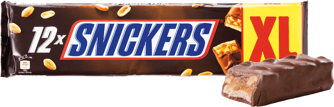 Snickers X L Packand Bar PNG image