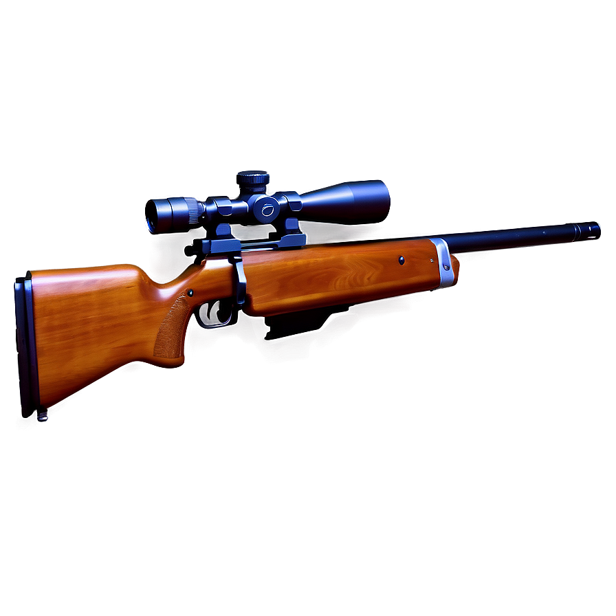 Sniper Rifle With Scope Png 69 PNG image