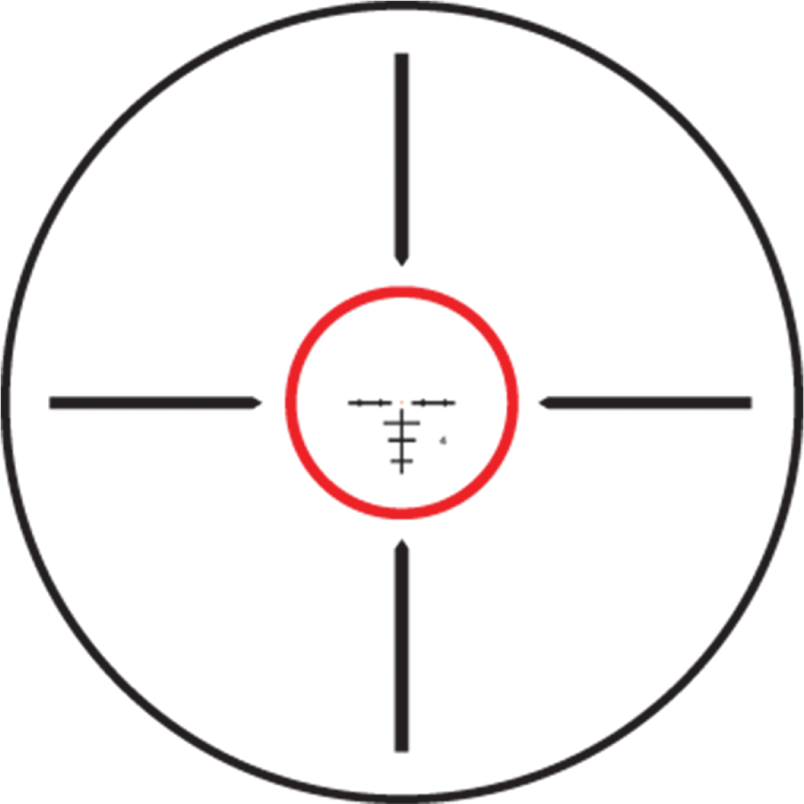 Sniper Scope Targeting Reticle PNG image