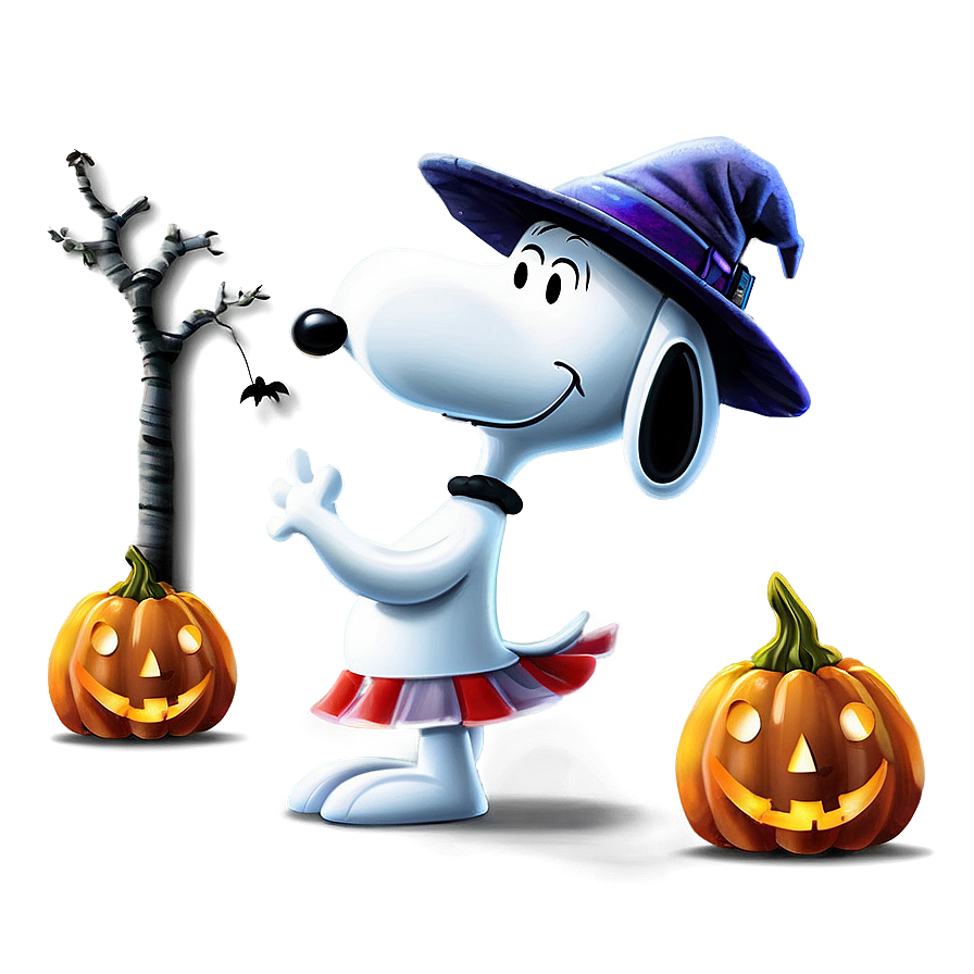 Snoopy Halloween Fun Png 06122024 PNG image