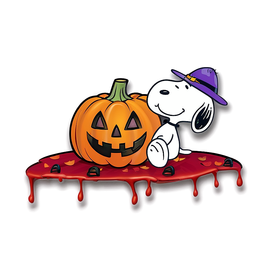 Snoopy Halloween Treat Png Vys26 PNG image